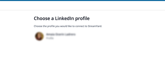 StreamYard-LinkedIn